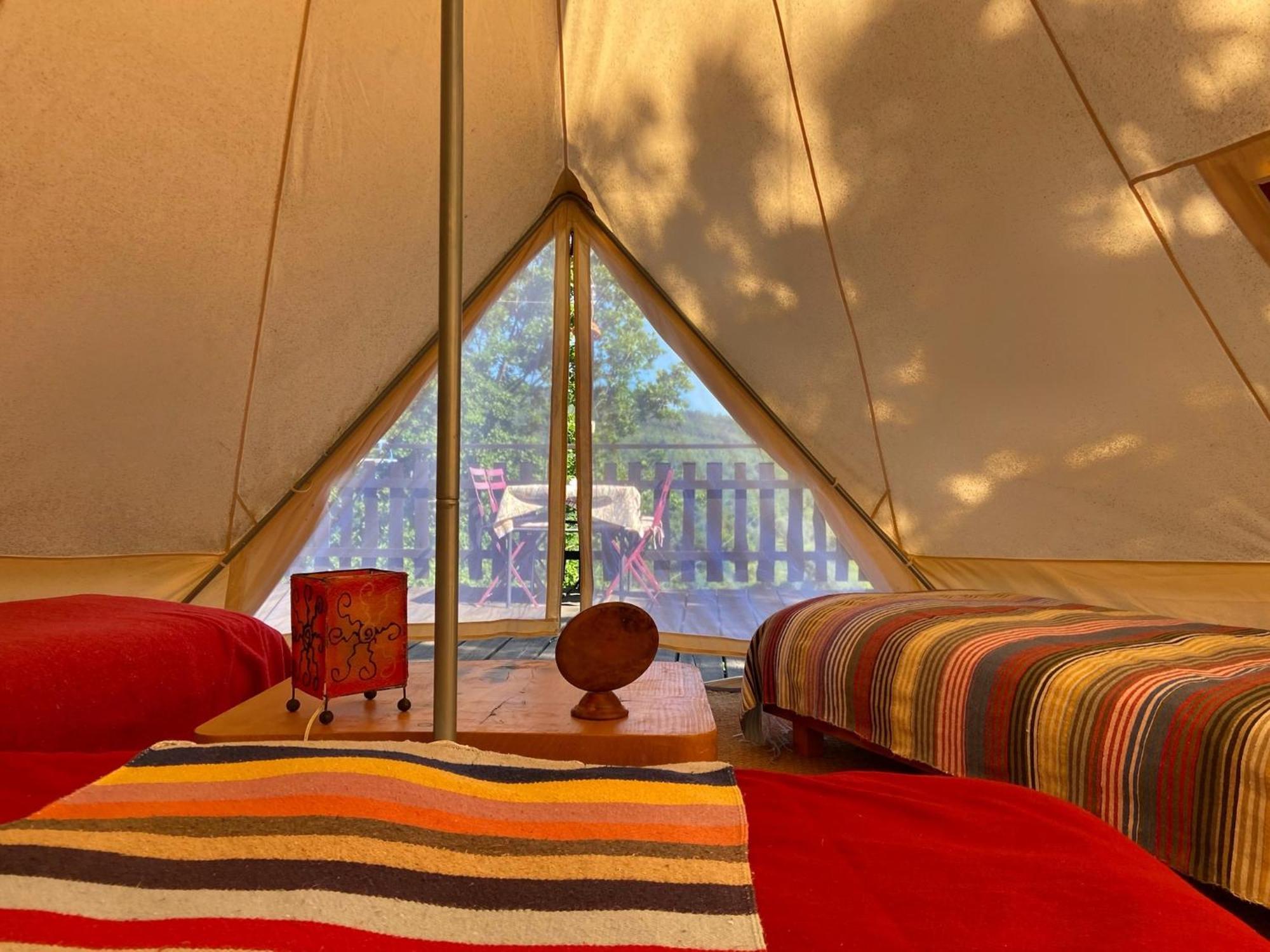 Tenda Glamping Vista Sulla Valle - Podere Di Maggio 圣菲奥拉 外观 照片