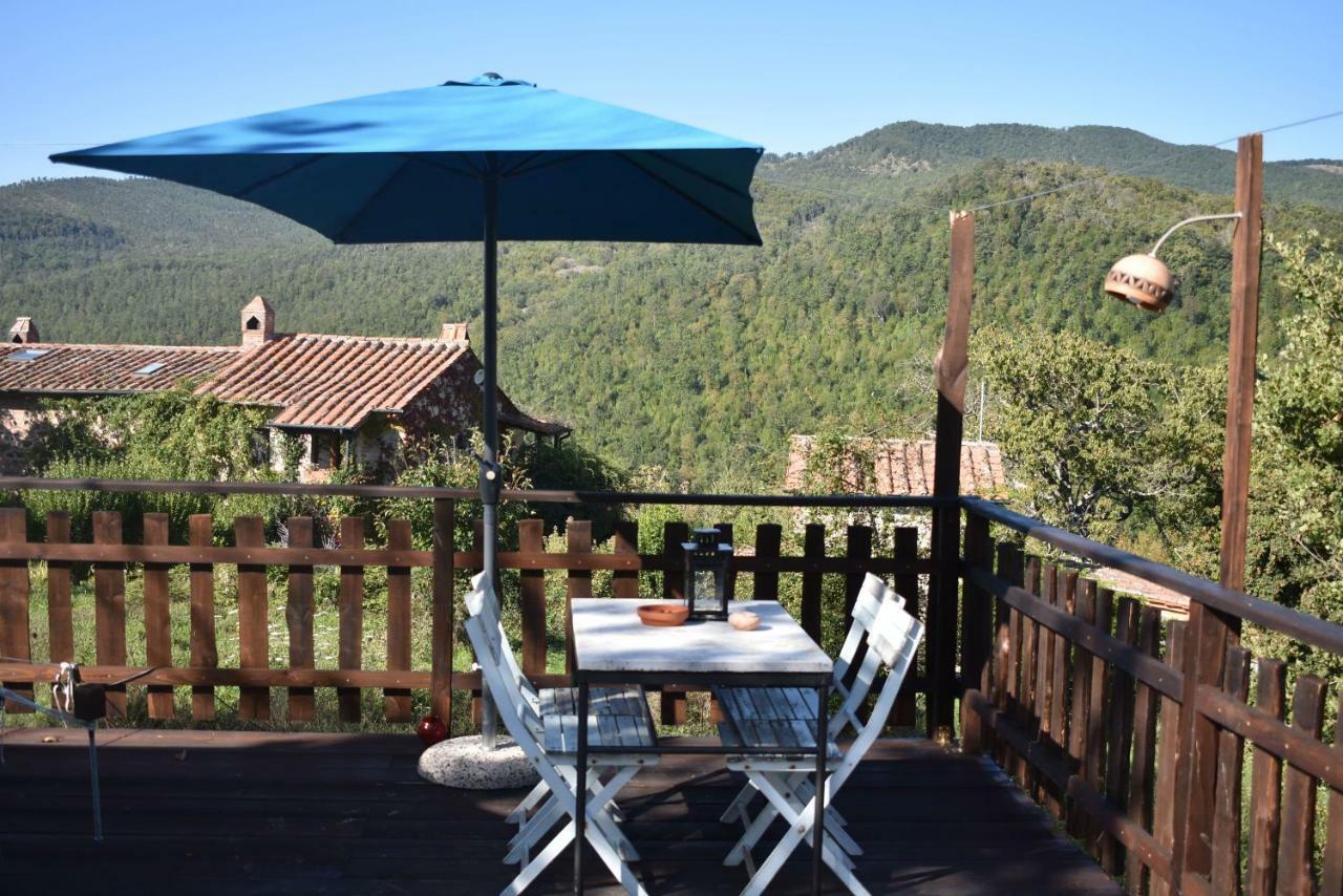 Tenda Glamping Vista Sulla Valle - Podere Di Maggio 圣菲奥拉 外观 照片